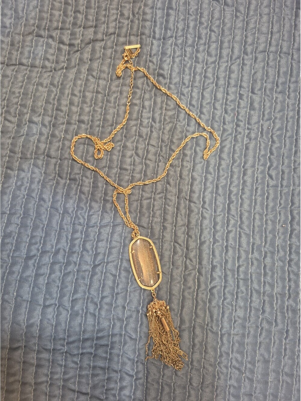 Kendra Scott Rayne  Necklace Rose Gold Mother of Pearl